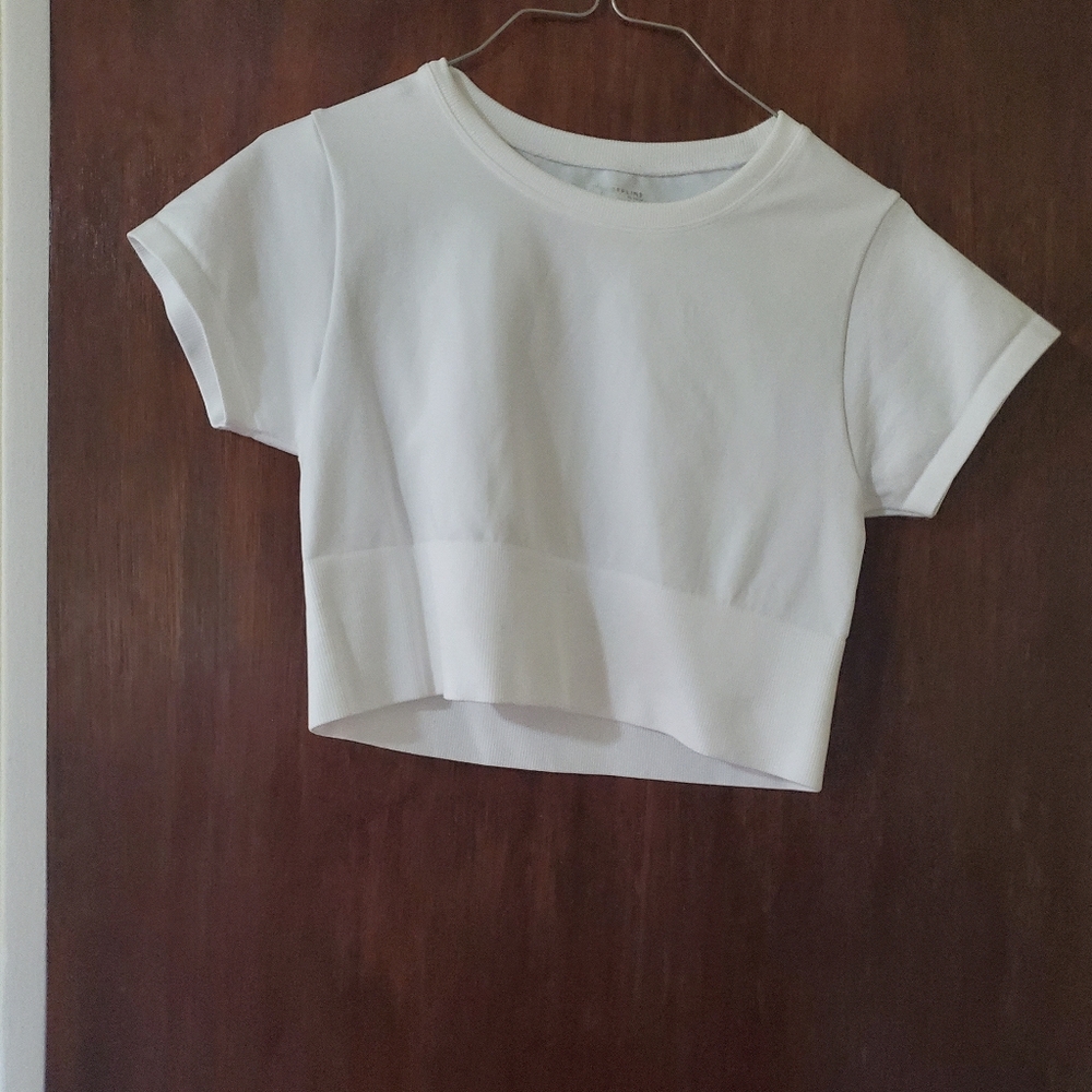 Aerie Sidewalk Seamless Cropped Tee